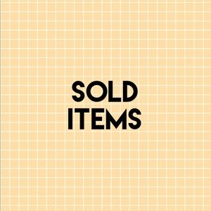 ALL items below this have been sold